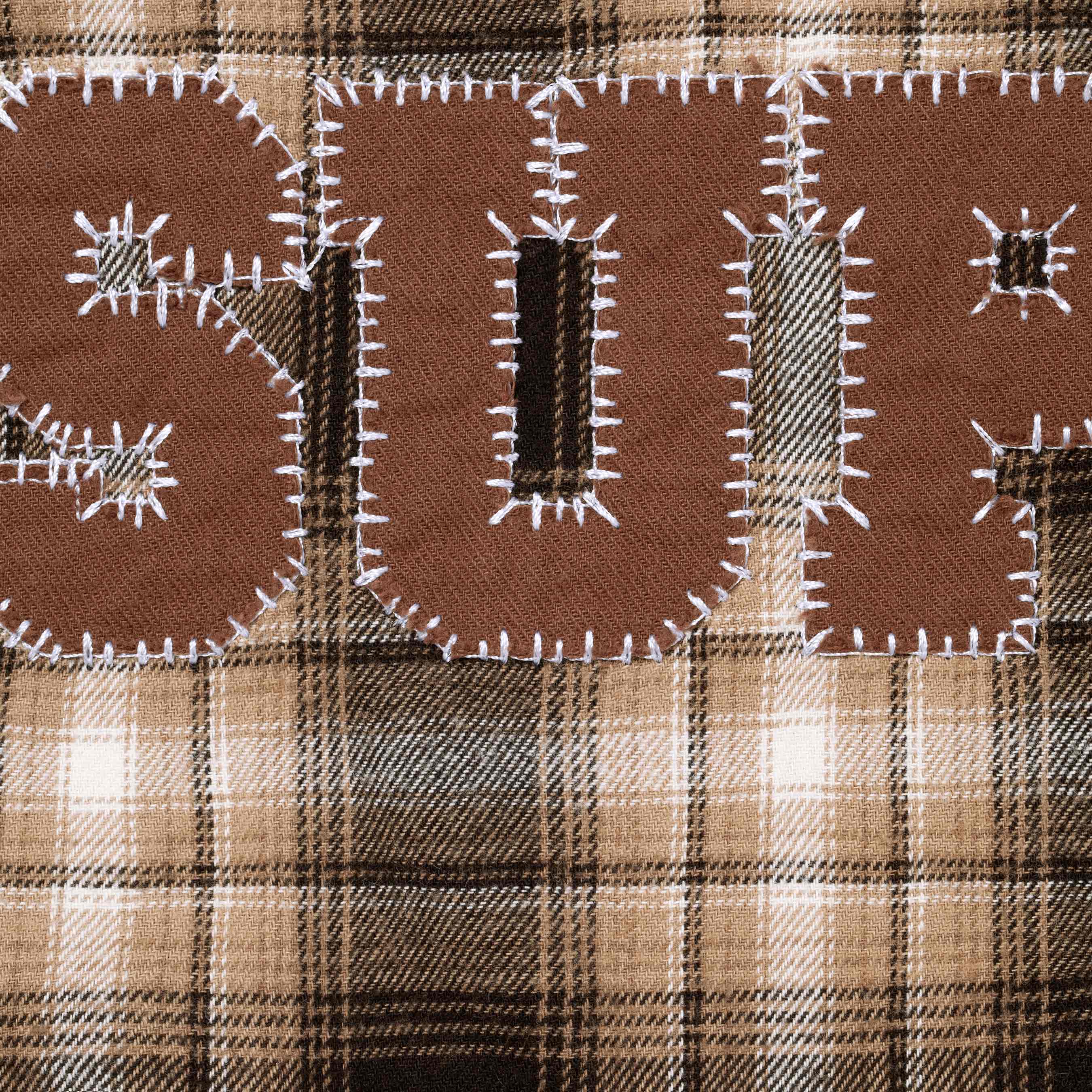 Appliqué Hooded Flannel Shirt view 12